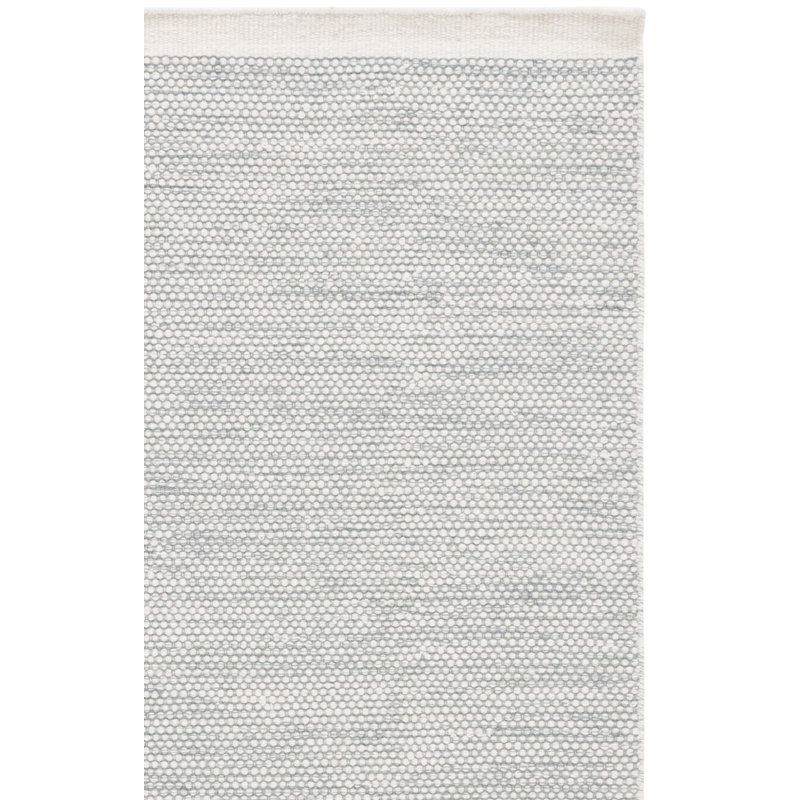 Tapis Natura bleu clair / ivoire, Rectangle 4 pi x 6 pi