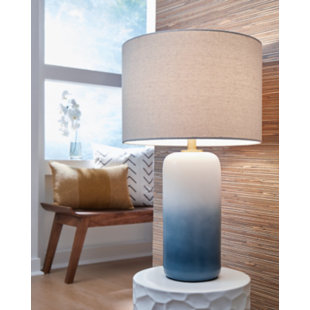 Battery Powered Live Edge Wood Table Lamp Loon Peak Base Color: Hickory Brown