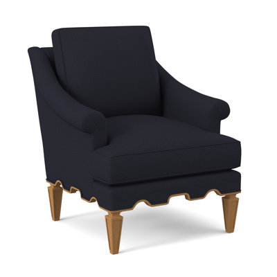 Palm Upholstered Armchair