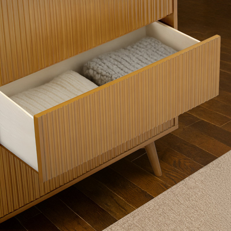 Commode 5 tiroirs Tremolo, Natural