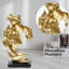 Sculpture abstraite en couple, statue en résine-970169230