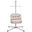Hanging Chair with Stand ALGHERO Metal Beige-1484791644