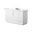 Meuble-lavabo simple autoportant 60 po avec plateau en marbre Strada-114679128-114679130