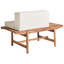GIAVENO Wicker 3 - Person Garden Lounge Set with Cushions