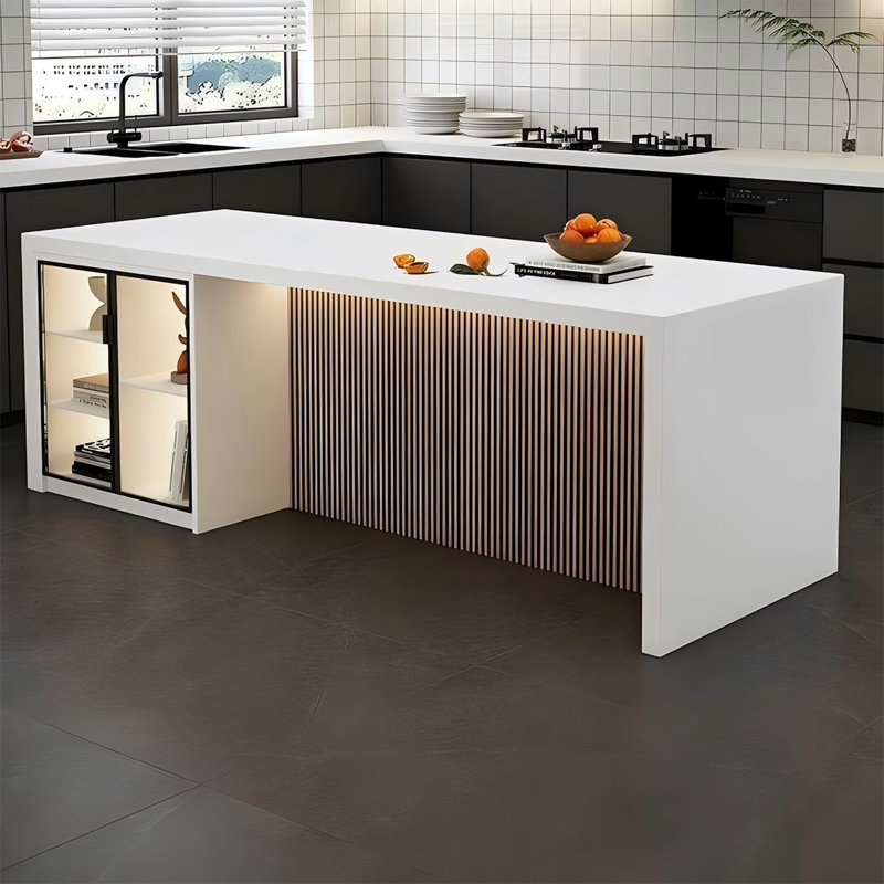 Îlot de cuisine 70,87 po, 35.43" H x70.87" W x23.62" D