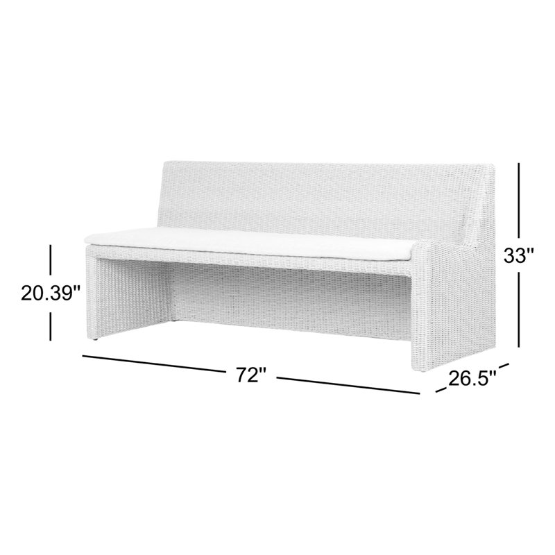Senna Outdoor Dining Bench