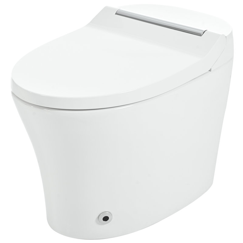 Toilette intelligente moderne avec système de contrôle de chauffage à une pièce