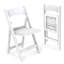 Chaise pliante rembourrée en plastique Moncrieffe-508506351