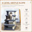 Cat Steps , 4 Levels With Scratching Posts, Hanging And Side Step For Enthusiasts, Up To 10lbs, Gray By , Posts & , Small Cats