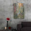 «Summer Hollyhocks» par Carol Rowan, art mural en métal, 16 po x 24 po-1517982934