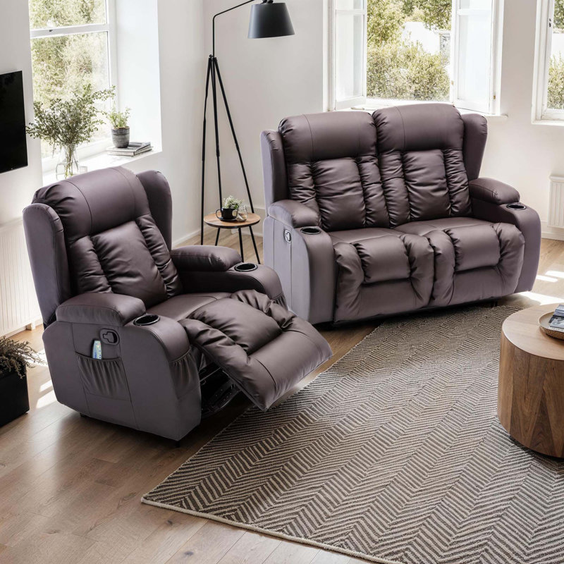 Living Room Set, Brown