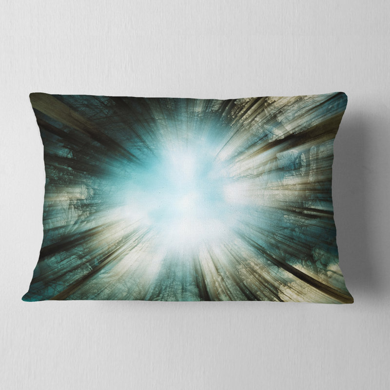 Lumière du ciel - coussin abstrait imprimé