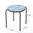 Ceramic Tile End Table,Outdoor Use