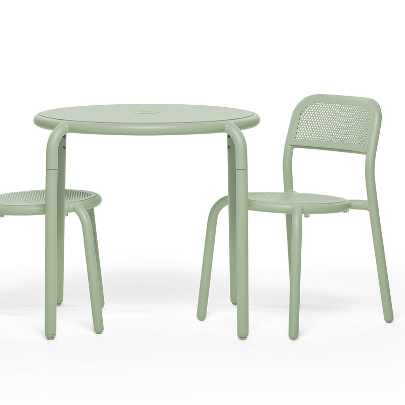 Toni Bistreau Outdoor Bistro Table, Mist Green