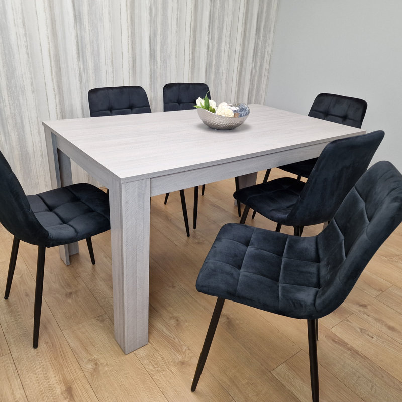 Minesha 6 - Person Dining Set