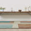 Tapis rayé en laine noué à la main Schwenzer Verdant & Ember-921627251