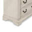 Commode 5 tiroirs Norcross, blanc antique