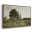 Paysage rétro - DCLXI - reproduction encadrée sur toile-1130241214-1130241211