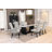 Soldado Faux Marble Top Dining Table