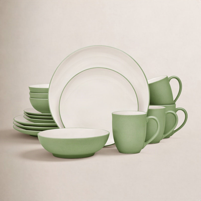 Service de table 16 pièces, service pour 4 Noritake Colorwave, Pomme