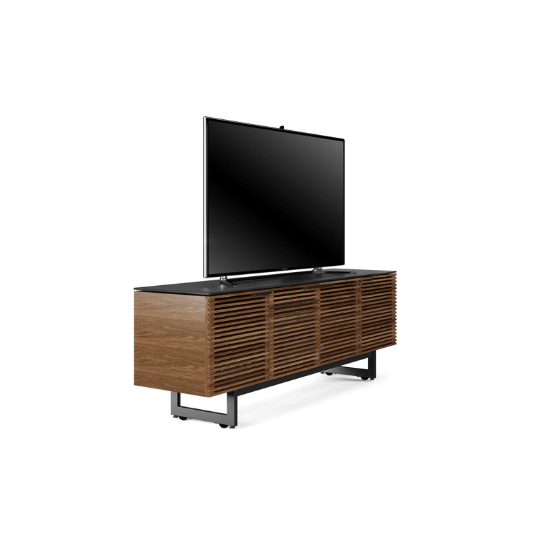 Corridor Media Console, Natural Walnut