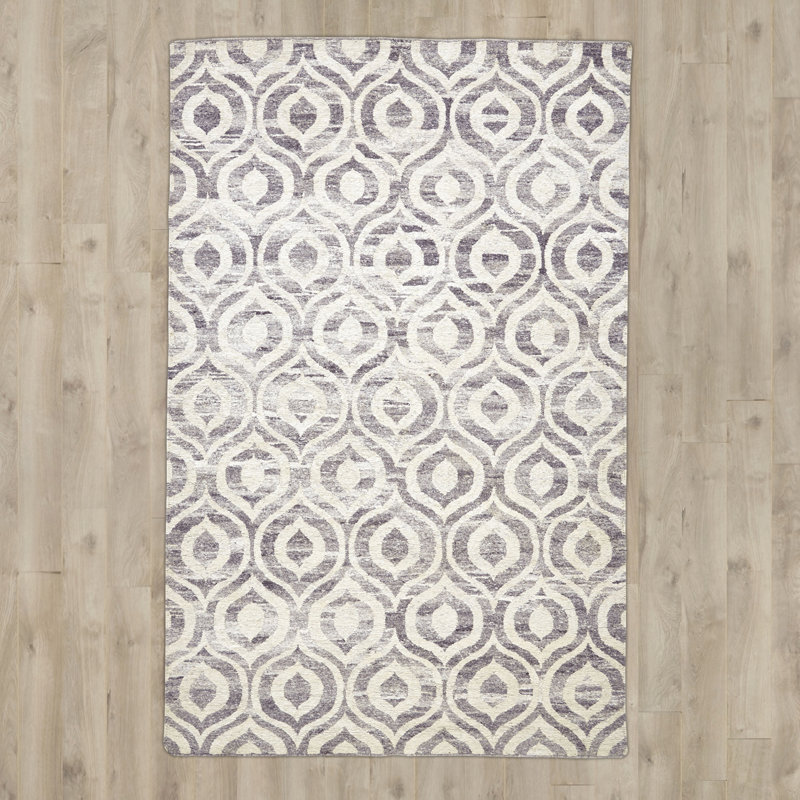 Brijender Geometric Area Rug, Rectangle 5'6" x 8'6"