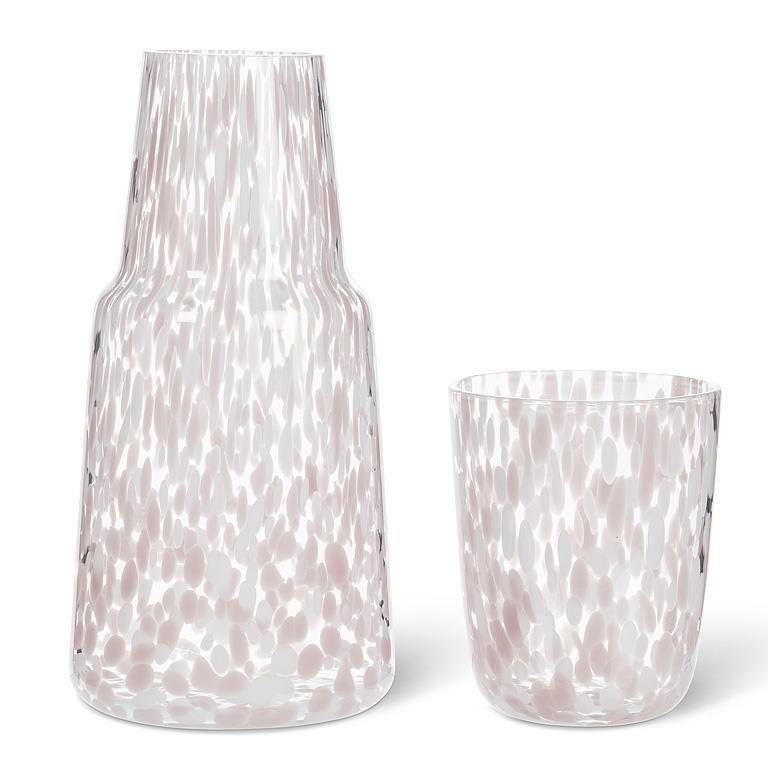 Fused Dots Bedside Carafe & Cup