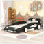 Lit plateforme simple avec roulettes