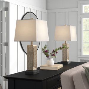 Tapscott USB Table Lamp