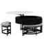 Table basse à plateau relevable moderne avec rangement et 3 repose-pieds-37548587