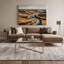Art mural sur toile USA State Ohio-667814883