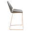 Metzler Upholstered Counter Stool with Metal Frame-464518966-464645743