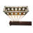 Ticey Glass Semi Flush Mount