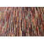 Tapis unique en laine noué à la main brun / rouge nouvel âge 4 pi x 6 pi Mccraney