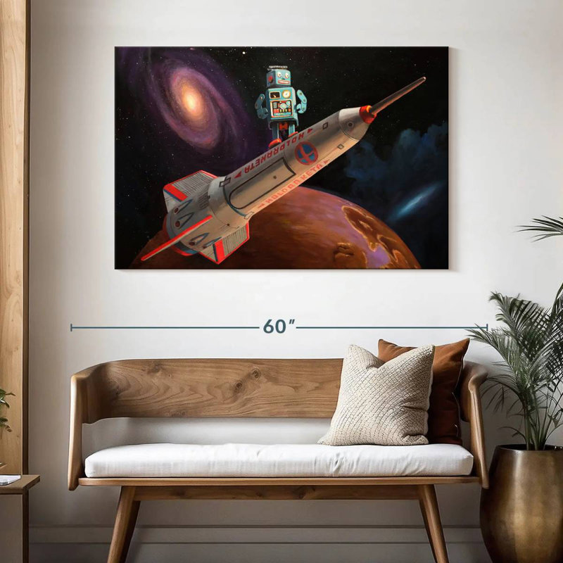 Ashelle Rocket Surfer, H 32 po x l 48 po