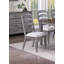 Chaise d'appoint en bois (ensemble de 2)