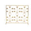Spark Brass Fireplace Screen