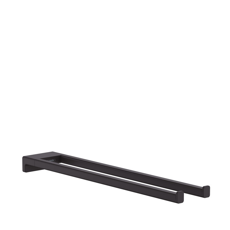 Porte-serviettes Hansgrohe AddStoris, Noir mat