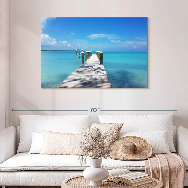 Aletra Exuma Bahamas Dock, 30" H x 45" W