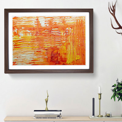 Abstract Art Painting Vol.169 by S.Johnson - Framed Print