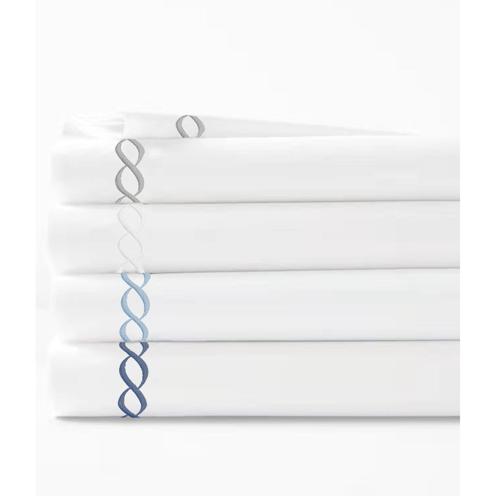 Aubrette Cotton Shams, White