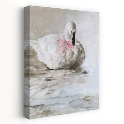 Art mural abstrait Swan