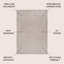 Tapis intérieur / extérieur beige Chaliah-967247524