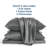Bedsure Luxury Satin Sheet Set - Ultra Soft 4-Piece Bed Sheets, Wrinkle Free, Non-Fading-128731656-128731618
