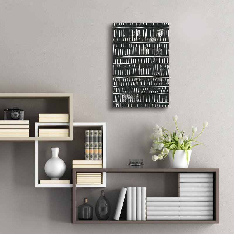 " Black Collage " by Morioke, 24" H x 16" W