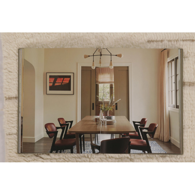 Moroccan Wool Area Rug in White