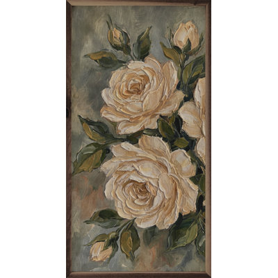 Étude de la rose blanche antique