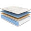 Matelas simple 12,5 po en cuivre ferme, blanc 38,18 po, blanc, 38 x 45-2092257650-2092257653