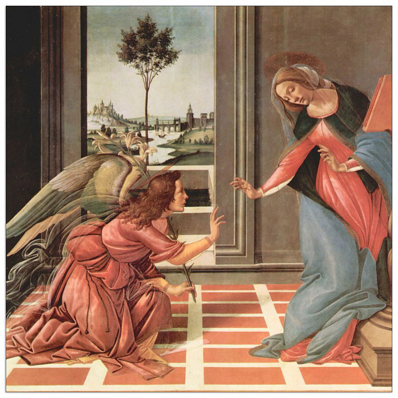 Sandro Botticelli - Wrapped Canvas Painting