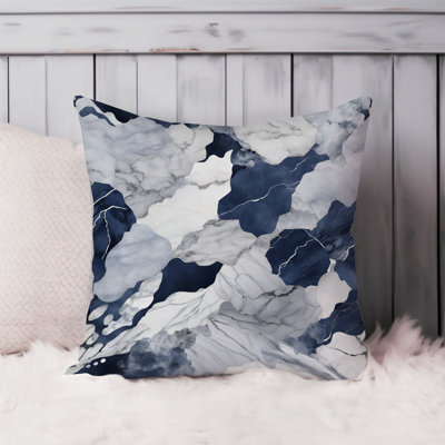 Abstract Marble Geode Crystal Dreeam XIII Pillow Cover